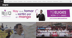 Desktop Screenshot of inqro.com.mx